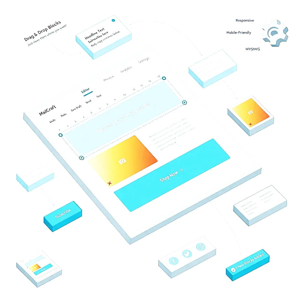 Drag-and-drop editor
